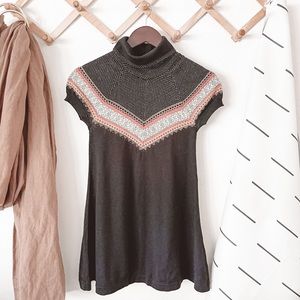 Free People Sleeveless Turtleneck Tunic